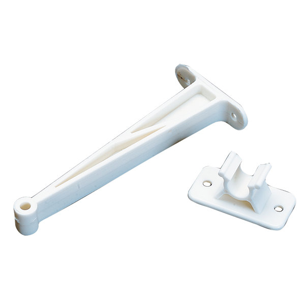 Ap Products AP Products 013-086W Plastic Door Holdback - 3", White 013-086W
